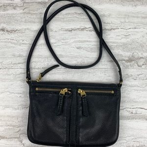 Fossil leather crossbody bag
